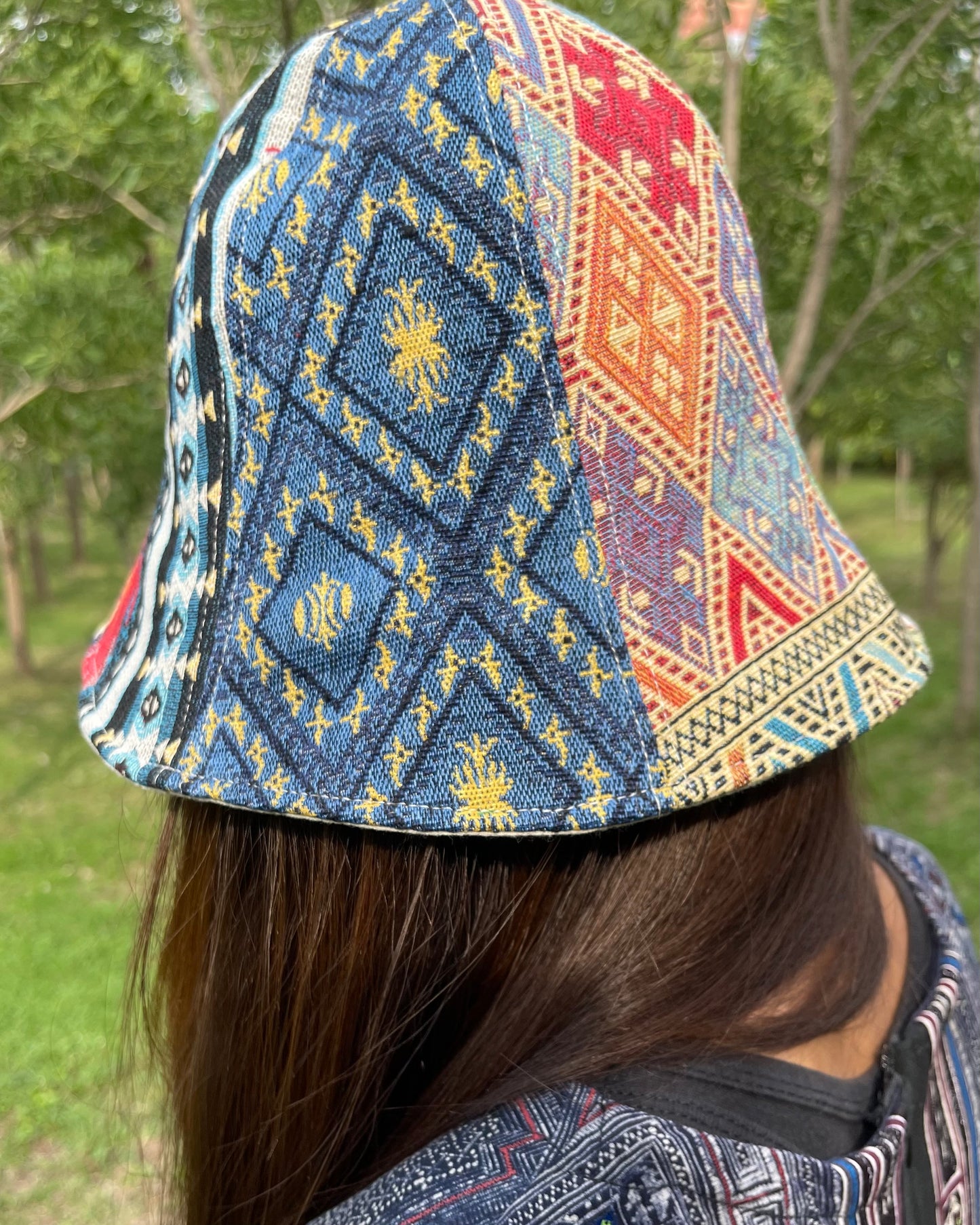 Boho Geometric Bucket Hat