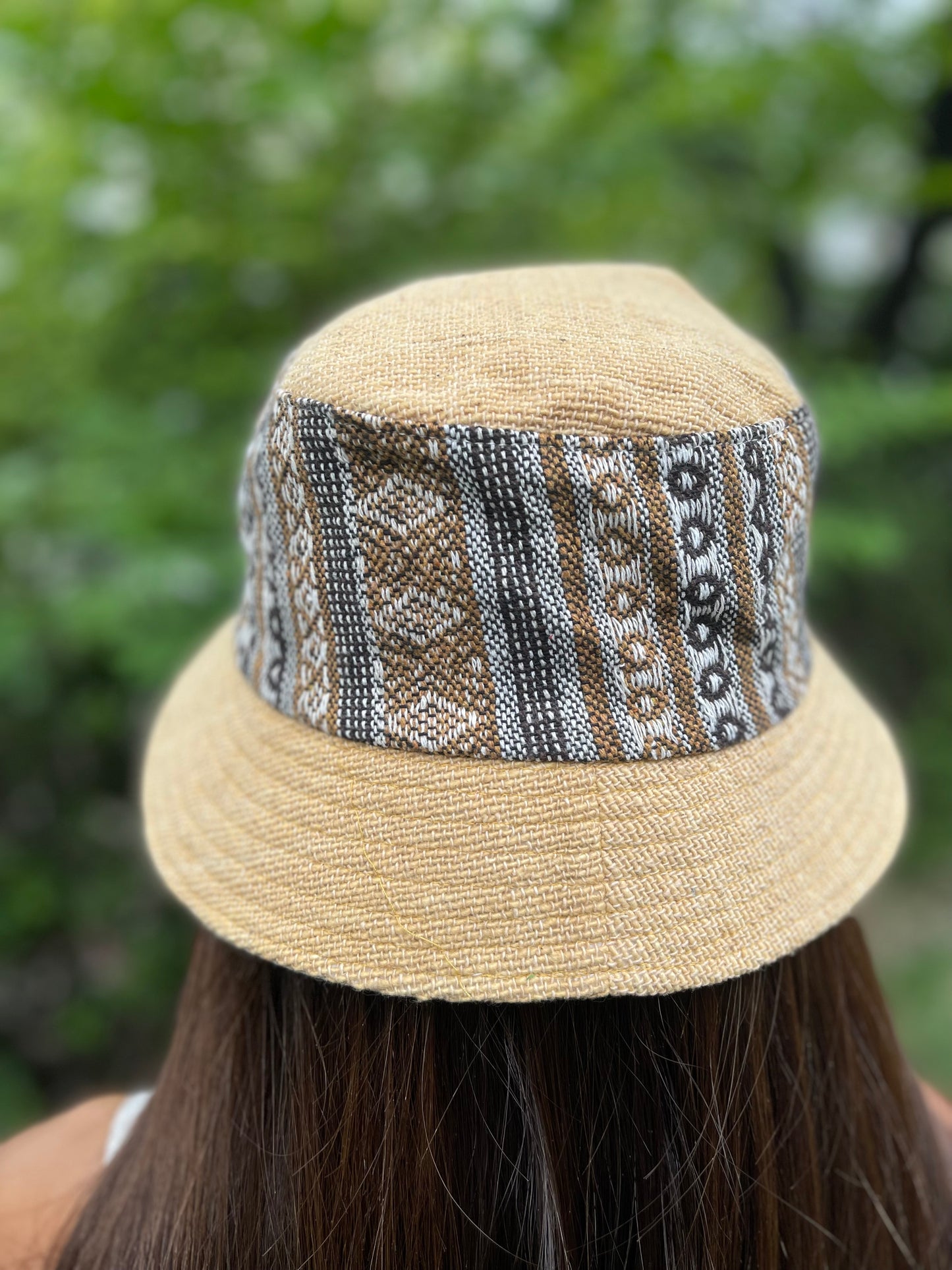 Beautiful handstitched Bucket Hat