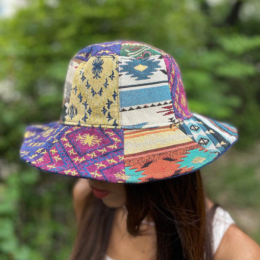 Chapeau bob patchwork