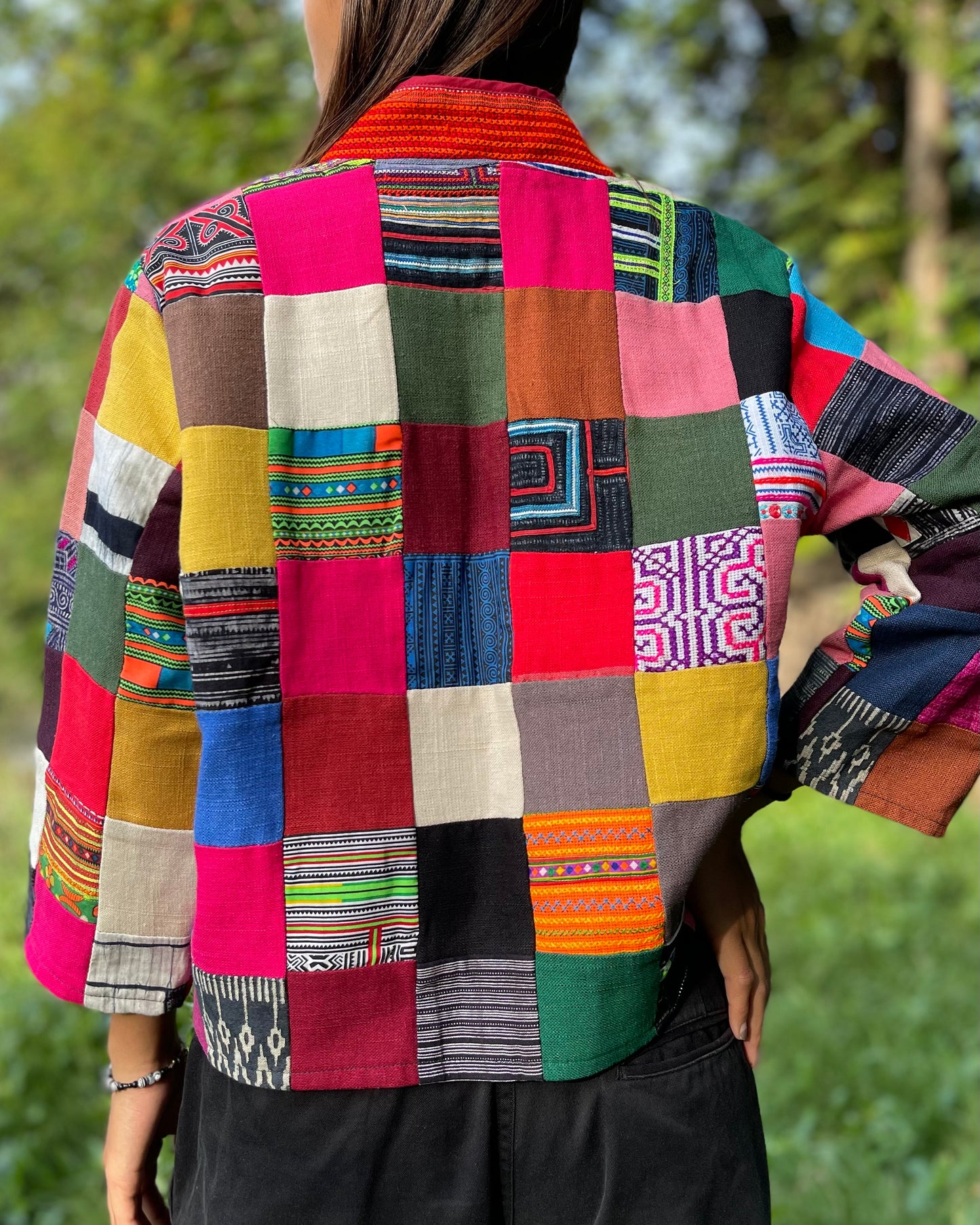 Handcrafted Patchwork Boho Jacket