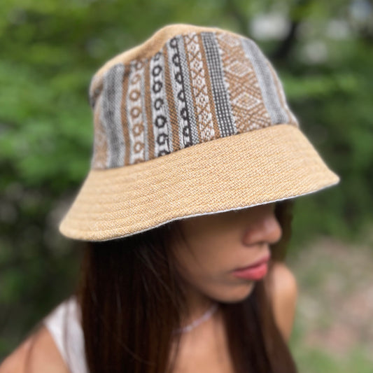 Beautiful handstitched Bucket Hat