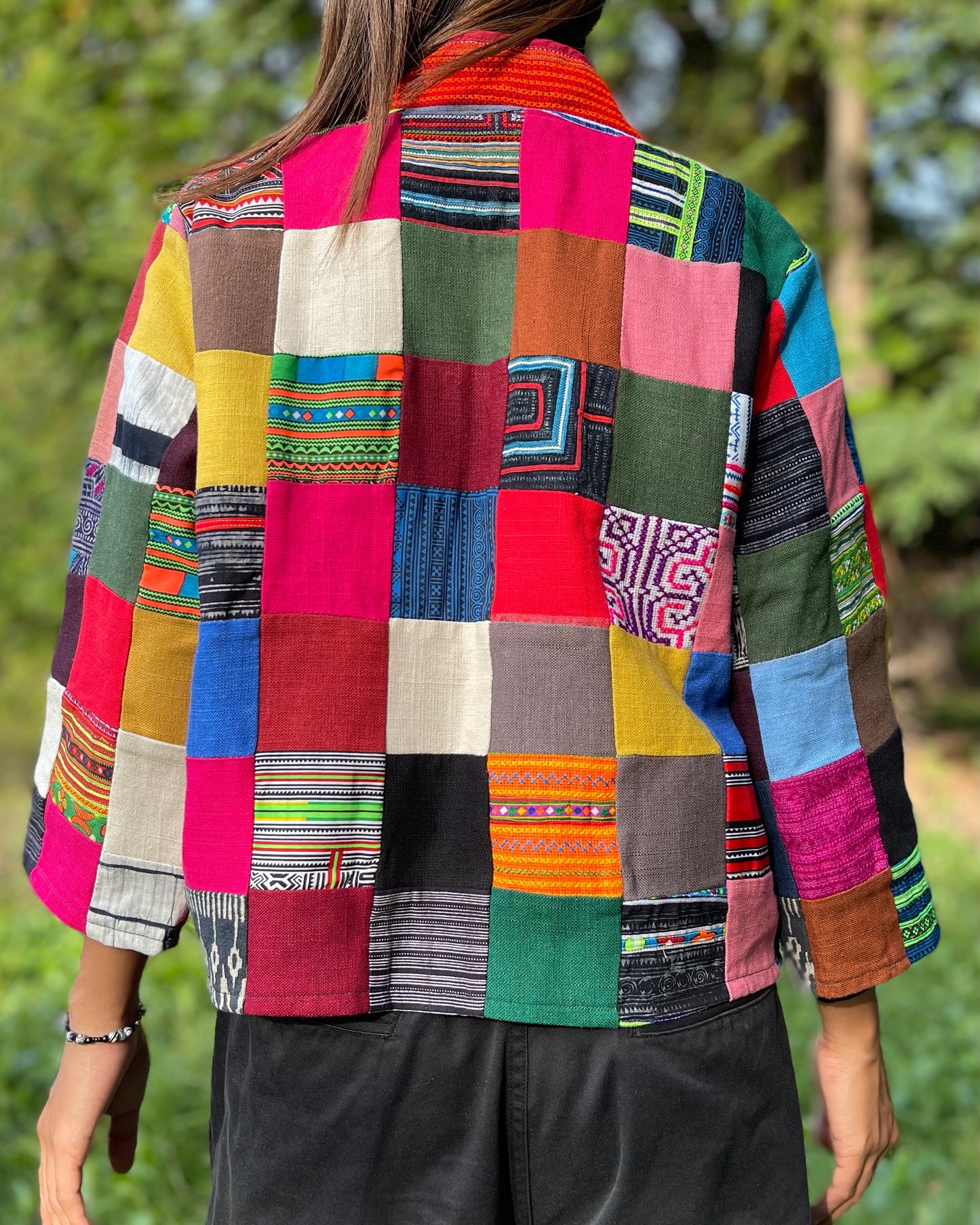 Handcrafted Patchwork Boho Jacket